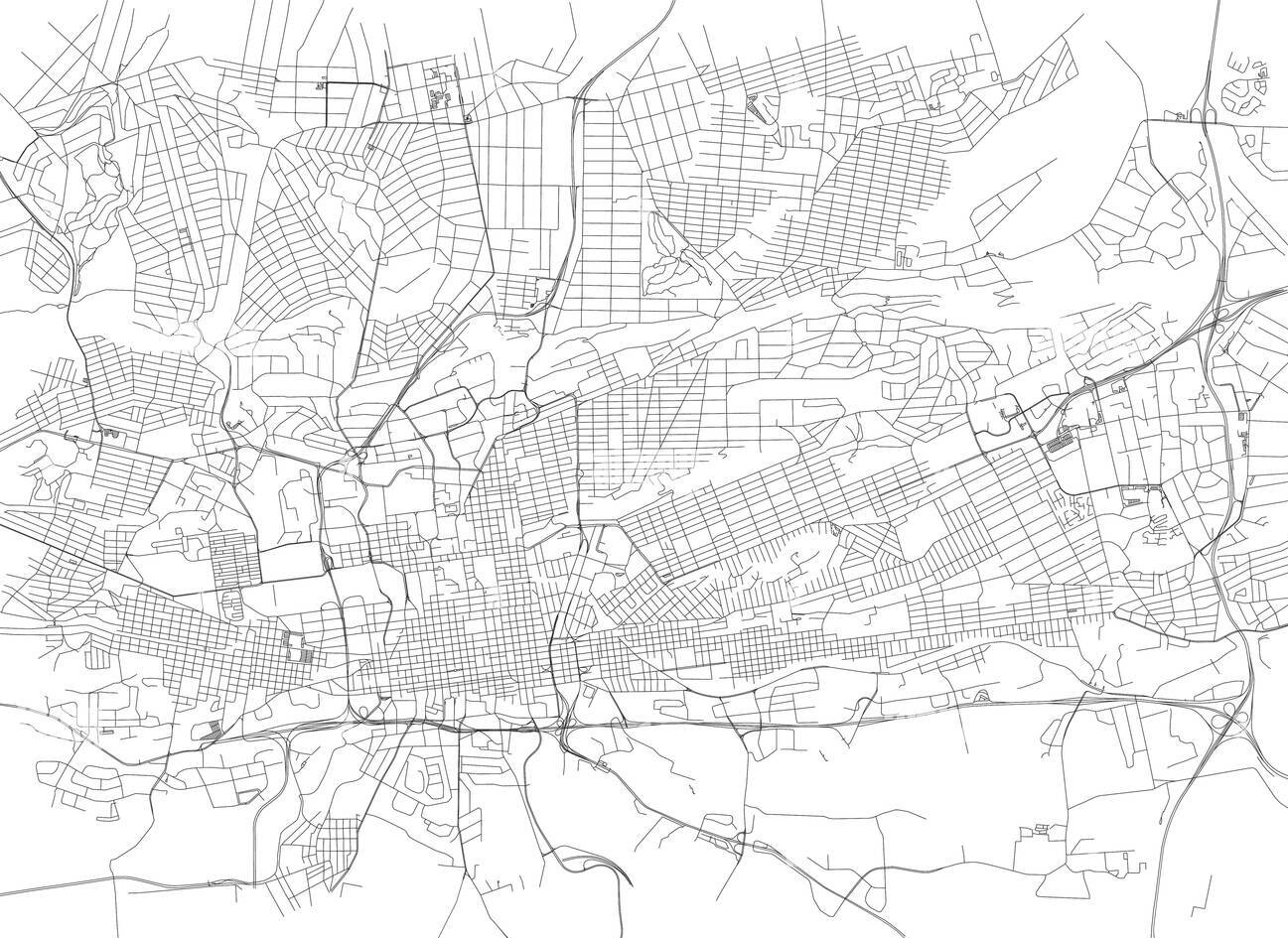 Johannesburg City Map